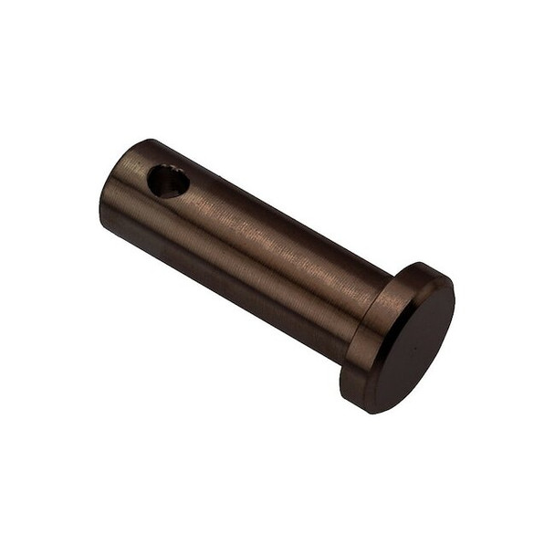 Precision Clevis Pin, 17 mm Dia, Stainless Steel, 1 PK