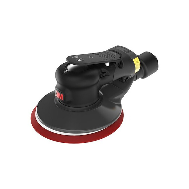 3m Air Orbital Sander, 5 in Disc Dia, Palm 7100258887