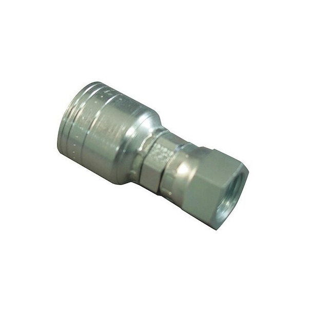 Eaton Aeroquip Crimp Fitting,3/8" I.D.,3/8",F,NPSM 1AA6SP6