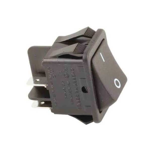 Vollrath Switch,20a Rocker,Dpst 2325401-1