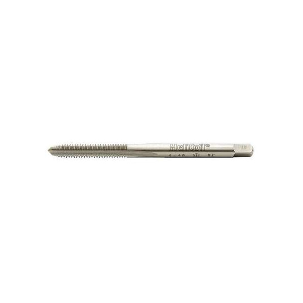 Straight Flute Hand Tap, 7/16"-20, Plug, 4 Flutes, UNC