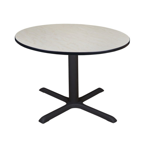 Cain Cain Square & Round Tables, Wood, Metal Top, Maple TB48RNDPL