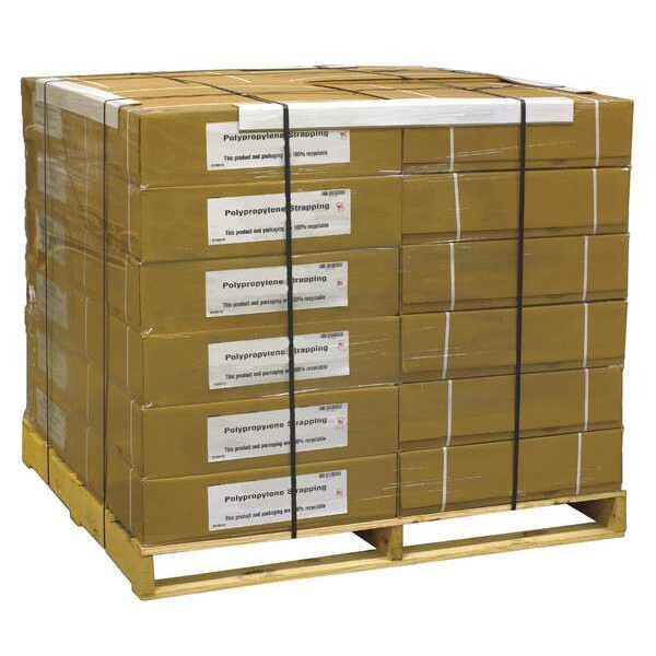 Manufacturer Varies Strapping, Polypropylene, 9000 ft, PK24 41P039