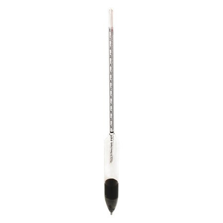 Vee Gee Hydrometer,Baume Scale,Glass,305mm L 6609-9