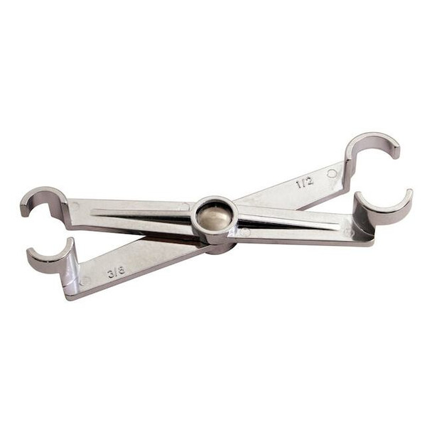 Lisle Scissor Disconnect,3/8x1/2,Low Profile 63710