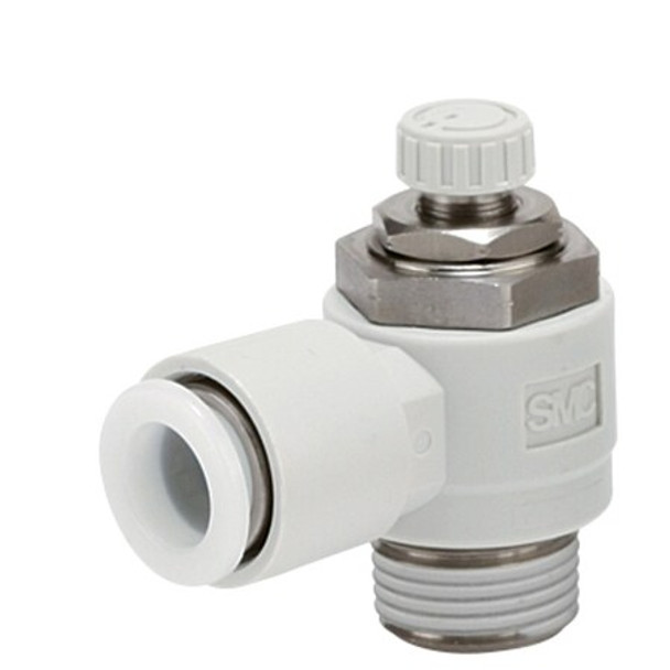Smc Speed Control Valve,1/8in NPT,Meter Out AS2211FG-N01-01S
