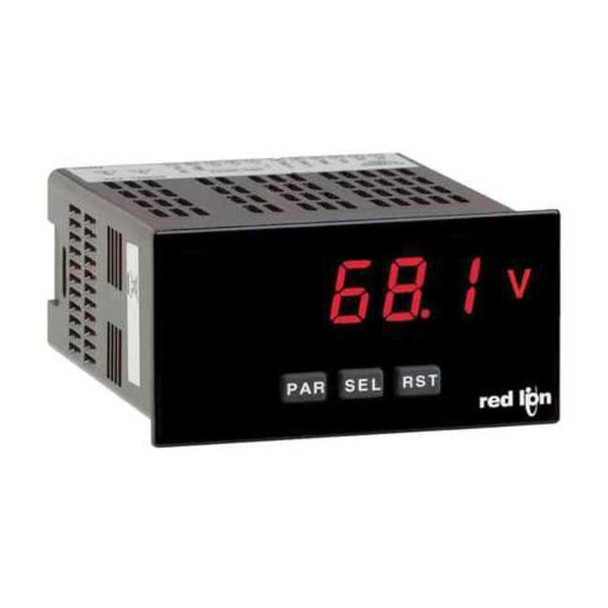 Red Lion Controls Digital Panel Meters,Red LED,PAXLA PAXLA0U0