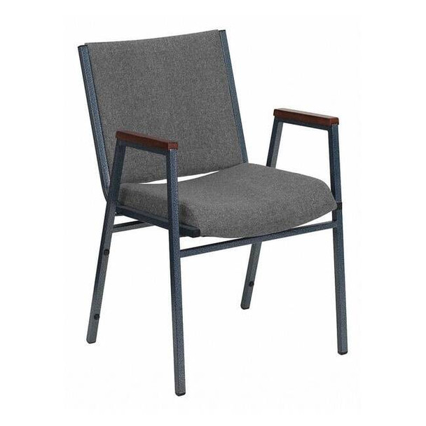 Flash Furniture Fabric Stack Armchair,Gray XU-60154-GY-GG