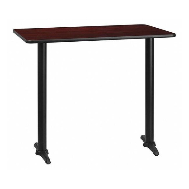 Rectangle Laminate Table, Laminate Top, Wood Grain