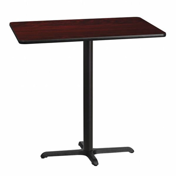 Rectangle Laminate Table, Laminate Top, Wood Grain