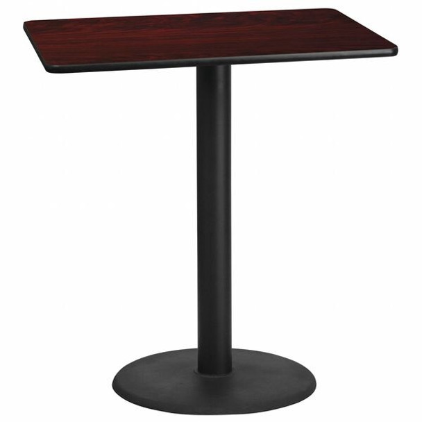 Rectangle Laminate Table, Laminate Top, Wood Grain