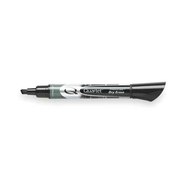Quartet Dry Erase Marker Set, Chisel Tip, Black, PK12 5001-2MA