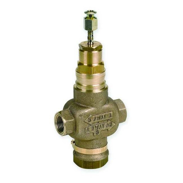 Honeywell Two-Way Globe Valve,2 In NPT,46.8 Cv V5011N1099/U