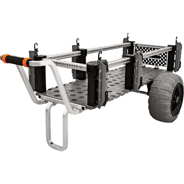 YakAttack SandRig 20 In. x 54 In. Surf Cart with 16 In. Balloon Tires SPJ-1002