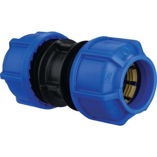 IPEX 3/4 In. Polyethylene CTS Compression Coupling 258401 IPEX 3/4 In. Polyethylene CTS Compression Coupling 258401