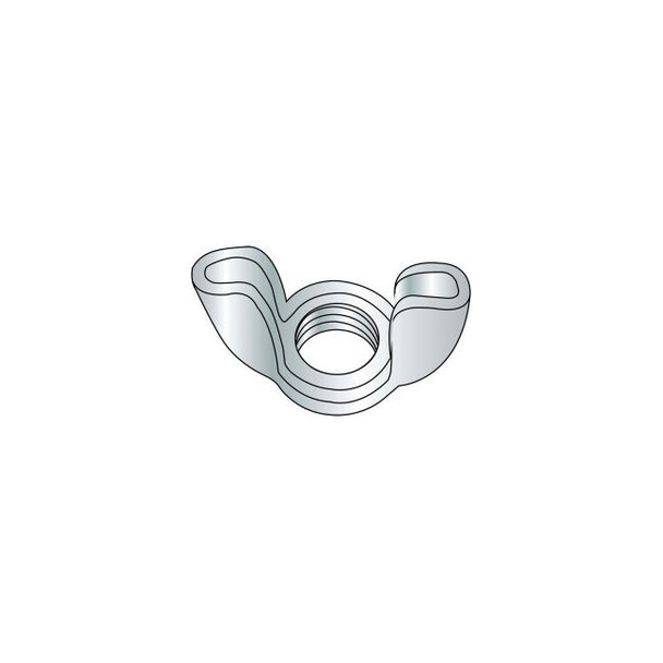 Wing Nut Cold Forged #8-32 Type A Light Series Low Carbon Steel Zinc CR+3 UNC Pa