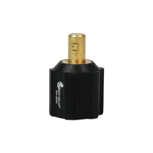 Dinse Connector, Euro to USA Adapter, Twist-Lock, 1/0 AWG to 3/0 AWG Cable Capacity