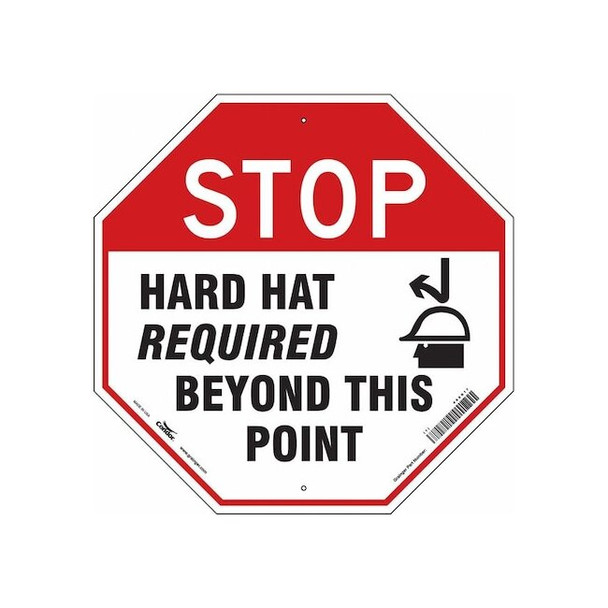 Condor Safety Sign,Personal Protection,24" H, 466K17 466K17