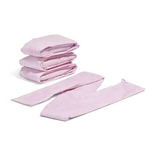 Pig Sorbent Sock, 5/8 gal, 2 in x 48 in, Biohazard Liquids, Pink, 4 PK PIG2300