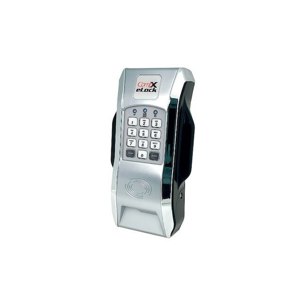 Compx Elock Elect Keyless Lock,Key/Prox,8 13/32 in H 150-PRKP-FRG-V