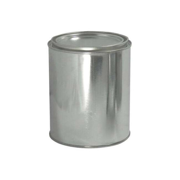 Qorpak Metal Can,1/2 pt.,Round,PK340 MET-03087
