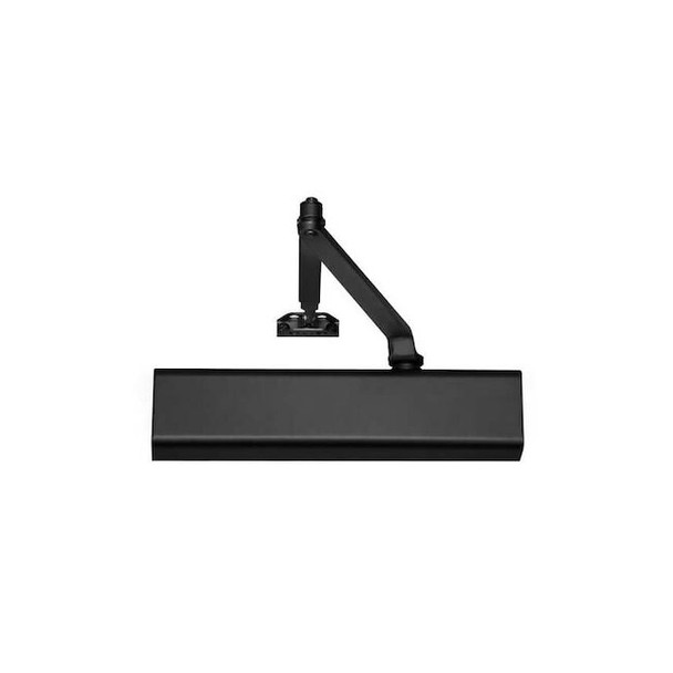 Manual, Hydraulic, 2700, Door Closer, Heavy Duty Interior and Exterior, Black