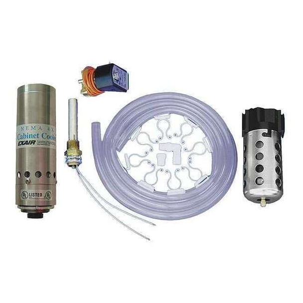 Exair Vortex Tube,15 CFM,1000 BtuH,NEMA 4X 4815SS