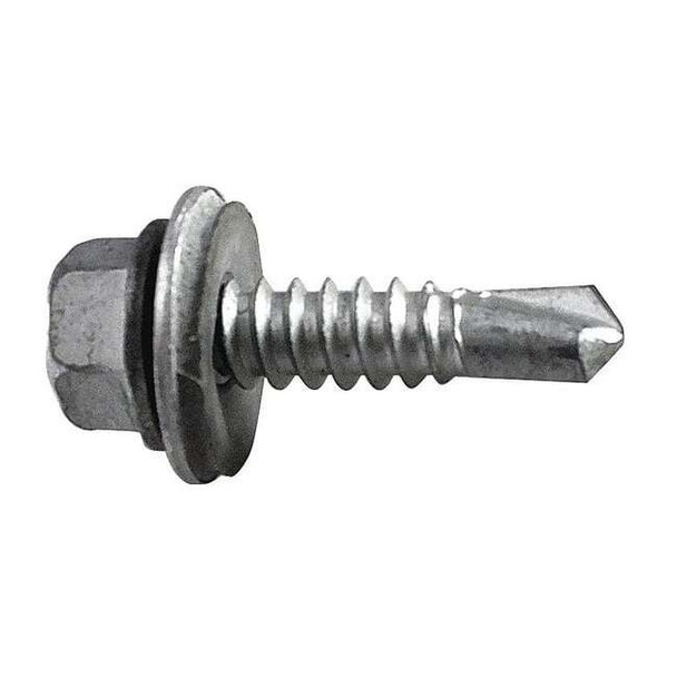 American Garage Door Supply Hinge Screw,Self Driller,1 In.,PK24 TAOZ141W