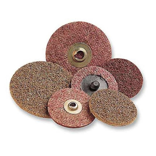 Scotch-Brite High Strength Disc,AlO,3in,VF,TR,PK100 7010309326