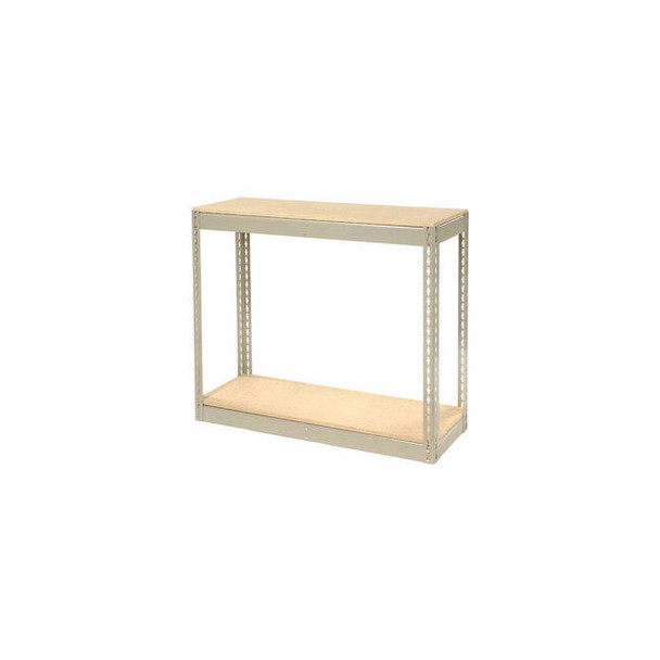 Global Industrial Record Storage Without Boxes 72""W x 30""D x 36""H - Gray