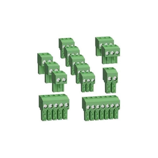 Schneider Electric Terminal Block,Green TM172ASCTB18