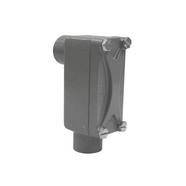Hubbell Killark Conduit Outlet Body,Aluminum,Trd Sz 1in XLB-3
