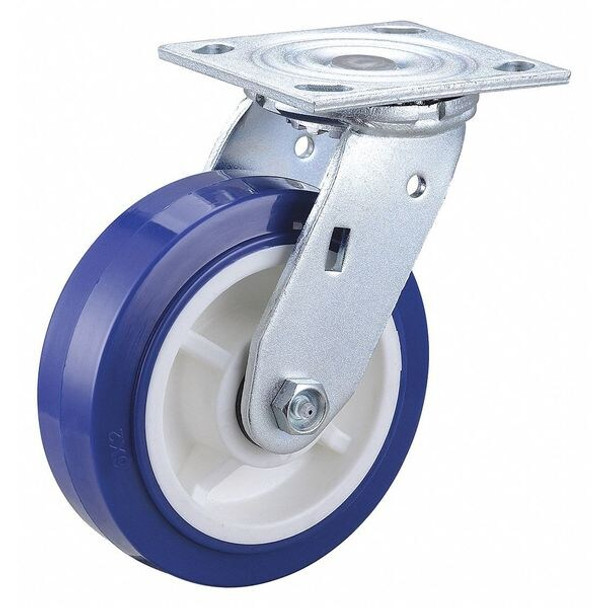 Manufacturer Varies NSF-Listed Plate Caster,800 lb. Load Rating,Swivel 400K45
