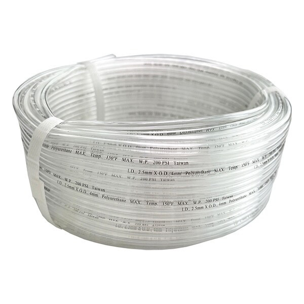 Manufacturer Varies Tubing,2.5mm ID x 4mm OD,100 Ft,Natural 806FH2