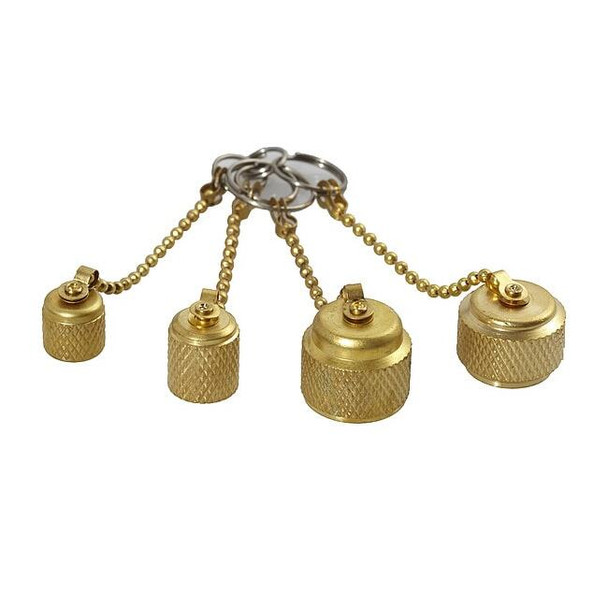 Pro-Set Access Valve Cap, Brass, 4 1/2 in L AVCVAC