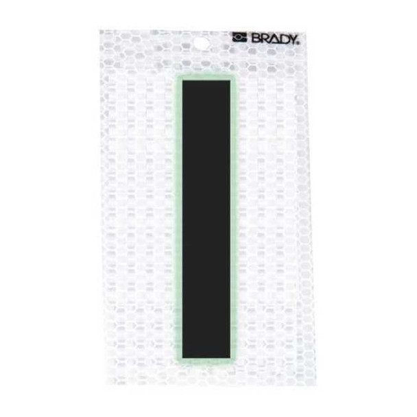 Brady LetterLabel,2-3/8inH,1-1/2inW,PK10 3000-I