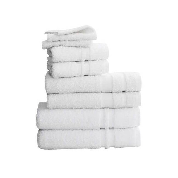 Martex Bath Towel,24 x 54 In,White,PK12 7135384