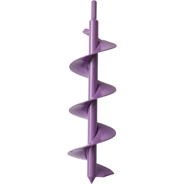 Power Planter 12 In. x 3 In. Purple Bulb Planter Garden Auger 312PURPLE
