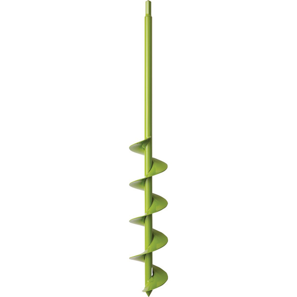 Power Planter 24 In. x 3 In. Lime Bulb Planter Garden Auger 324LIME