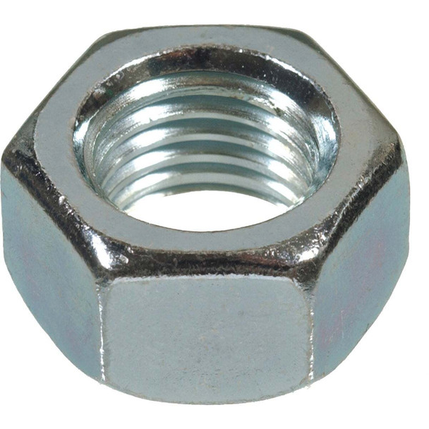 Hillman 3/8 In. 16 tpi Low-Carbon Steel Hex Machine Screw Nut (8-Count) 6218