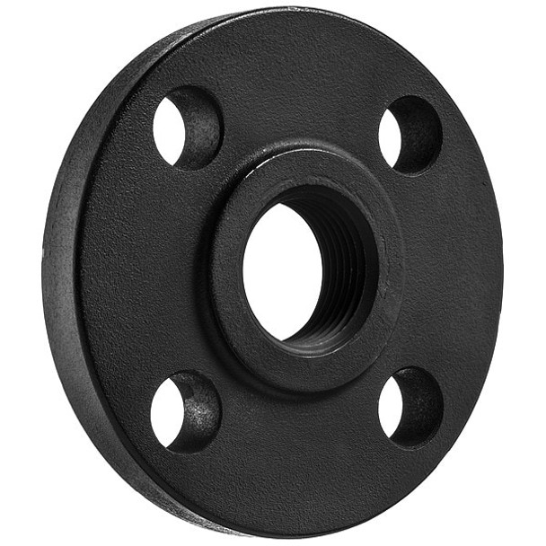 Threaded Flange Pipe Flange, 2-1/2" Pipe, Flanged x FNPT, Steel, Class 600