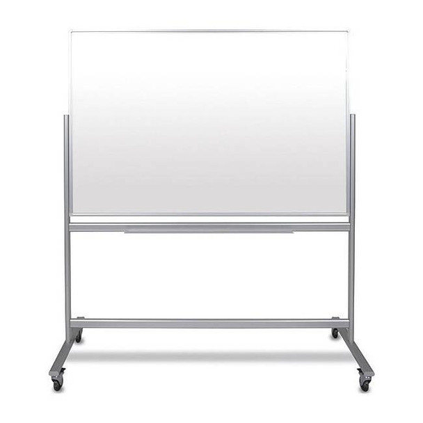Luxor Glass Dry Erase Board, Magnetic Reversible MMGB6040