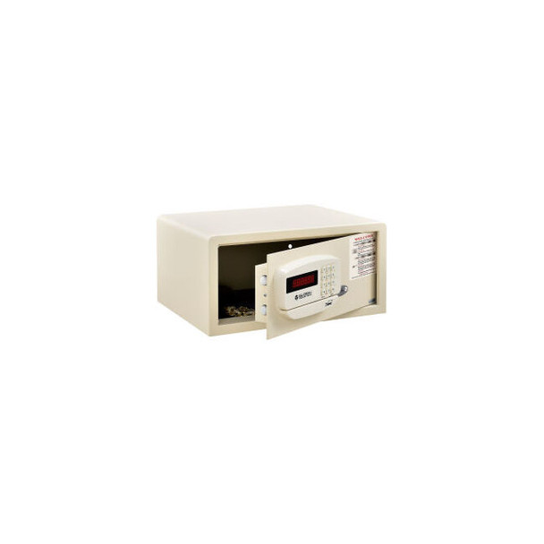 Global Industrial Personal Hotel Safe Electronic Lock Card Slot 15x10x7 Keyed Di