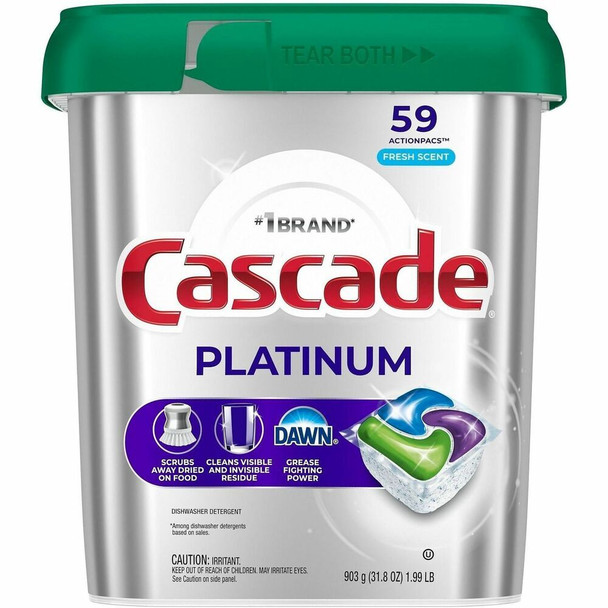Cascade Platinum ActionPacs Dishwashing Detergent 15681