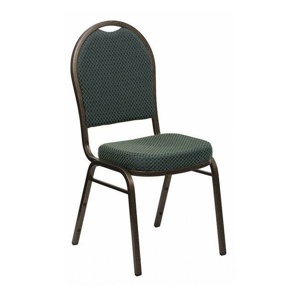 Hercules Banquet Chair, 17-1/4 in W 20-1/4" L 37-1/2" H, Fixed, Fabric Seat