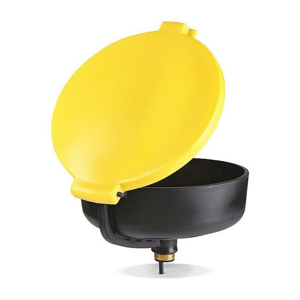 Pig DrumFunnel,11.5inH,Yellow,Polyethylene DRM138-YW