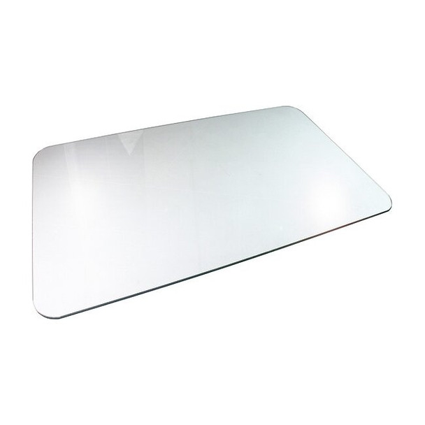 Glaciermat Heavy Duty Glass Chair Mat for Hard Floors & Carpets - 36" x 48"