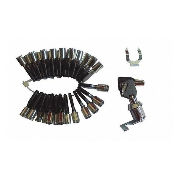 Westward Replacement Lock and Key, 30 Keys GGS_56586