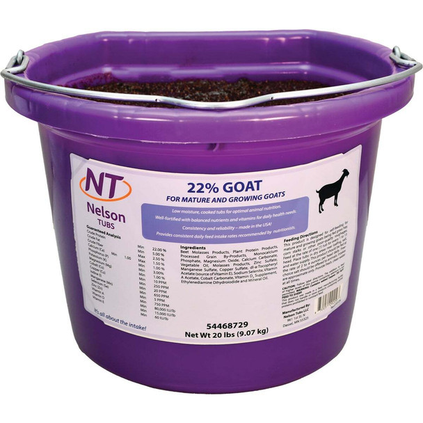 Nelson Tubs 22% Goat 20 Lb. Feed Supplement 54468729
