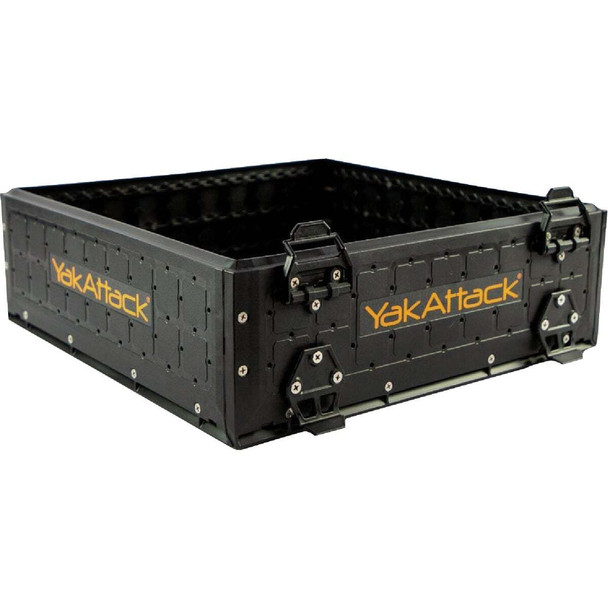 YakAttack BlackPak Pro 16 In. x 16 In. Black Kayak Fishing Crate BLP-AC-0011-BK